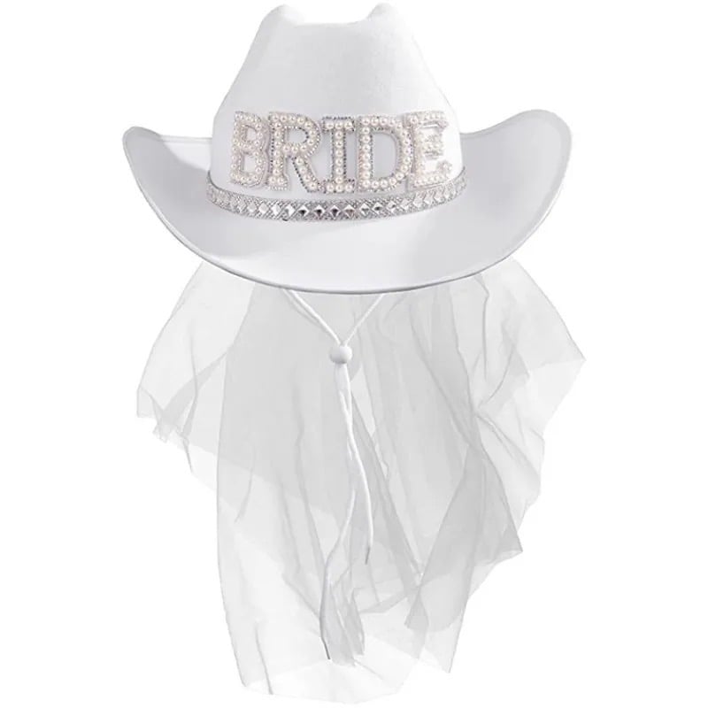 Image of 'Cowgirl veil' Hat