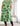 Ready Made Green Retro Floral Midi dress with free postage