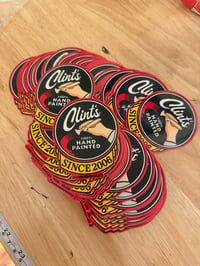 3.5” Pinstripe Brush Sticker 