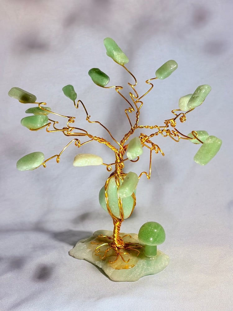 Image of Large Green Aventurine Crystal Tree
