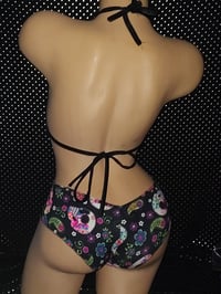 Image 3 of SKULLS THONG BIKINI 2 PRINTS!