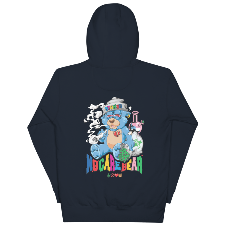 Stoner No Care Bear Hoodie Image 3
