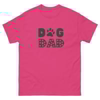 Image 4 of Unisex classic tee,  Dog Dad T-Shirt | Paw Print Dog Lover Graphic Tee