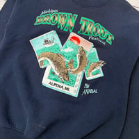 Image 2 of Vintage Brown Trout Festival Crewneck - M