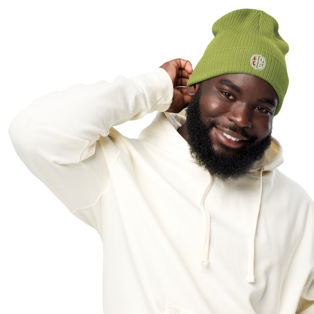 1016 Organic ribbed beanie