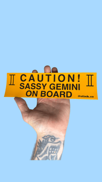 Image 4 of Zodiac Bumper Stickers