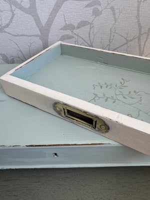 Image of Hand painted vintage wooden drawer 