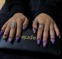 Image 2 of PARADISE LASER PRESS-ON NAIL WEAR SET - MADE TO ORDER