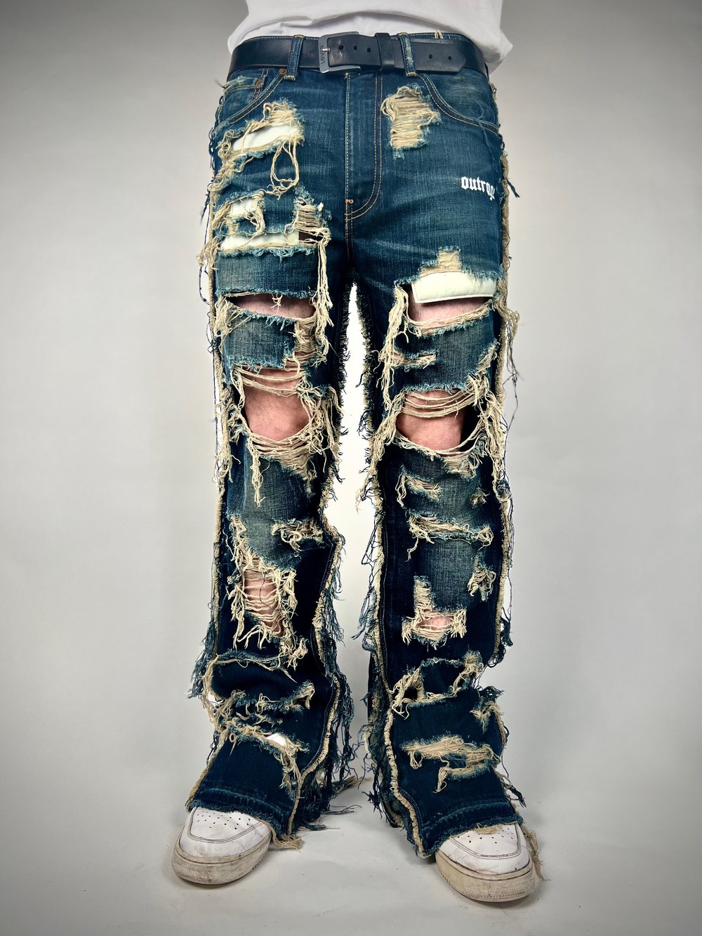 Trashed Denim