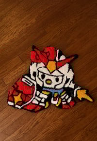 Gundam Kitty Rug