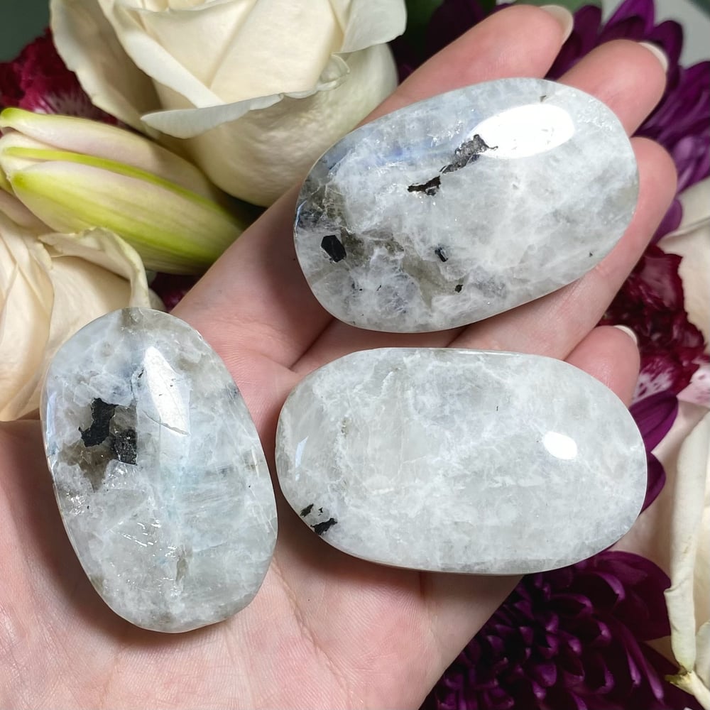 Image of Rainbow Moonstone Palmstone