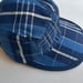Image of Indigo Check Outdoor cap 003