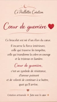 Image 2 of Cœur de guerrière ❤️