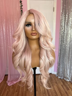 Image of Pastel pink wig (custom order)