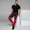 BOSSFITTED Red AOP Men's Joggers