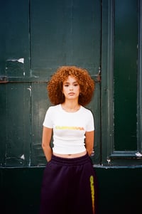 Image 2 of MARLEY CROP TOP *WHITE*