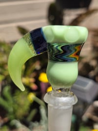 Image 1 of 14mm Green Slyme Slide With Horn