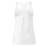 Image 4 of L&D Women’s fitted tank top (White)