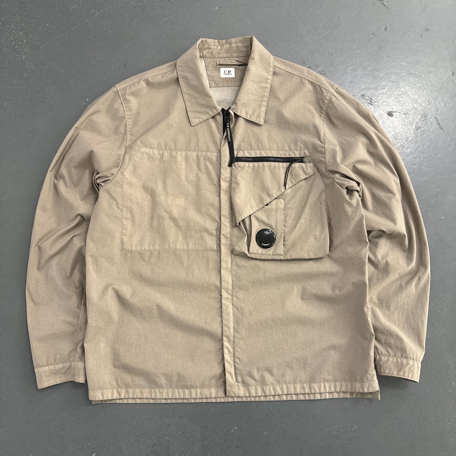 Image of CP Company Taylon P zip up over shirt, size XL