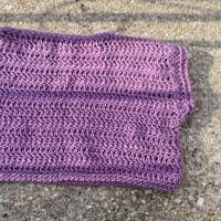 Image 2 of Sarah Fuzzy Crop Sweater Tee 