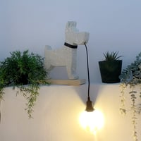 Image 1 of Perro Lamp Papel Libro