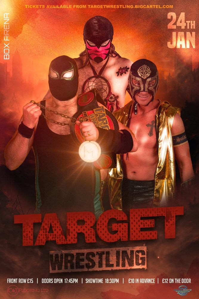 Image of Target wrestling live in Carlisle- Jan 24th- general admission