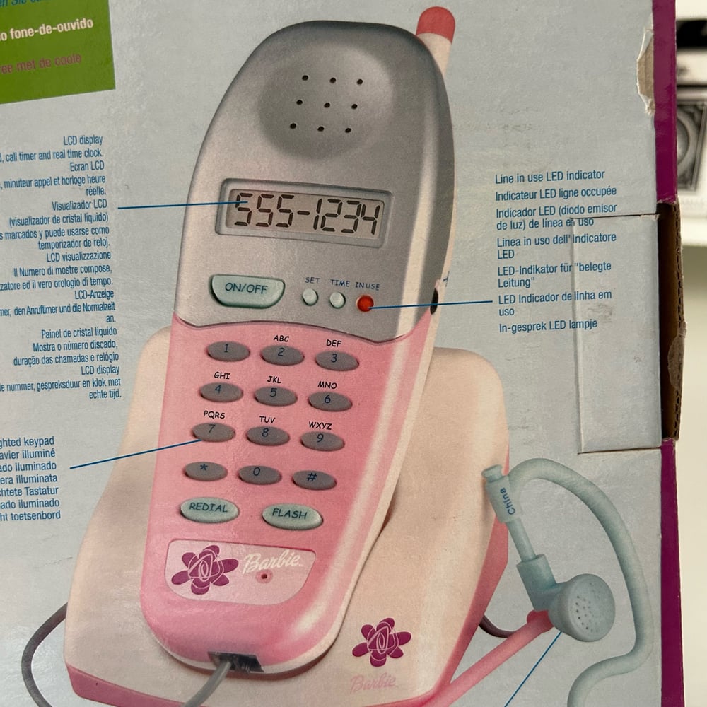 Image of TELEPHONE BARBIE