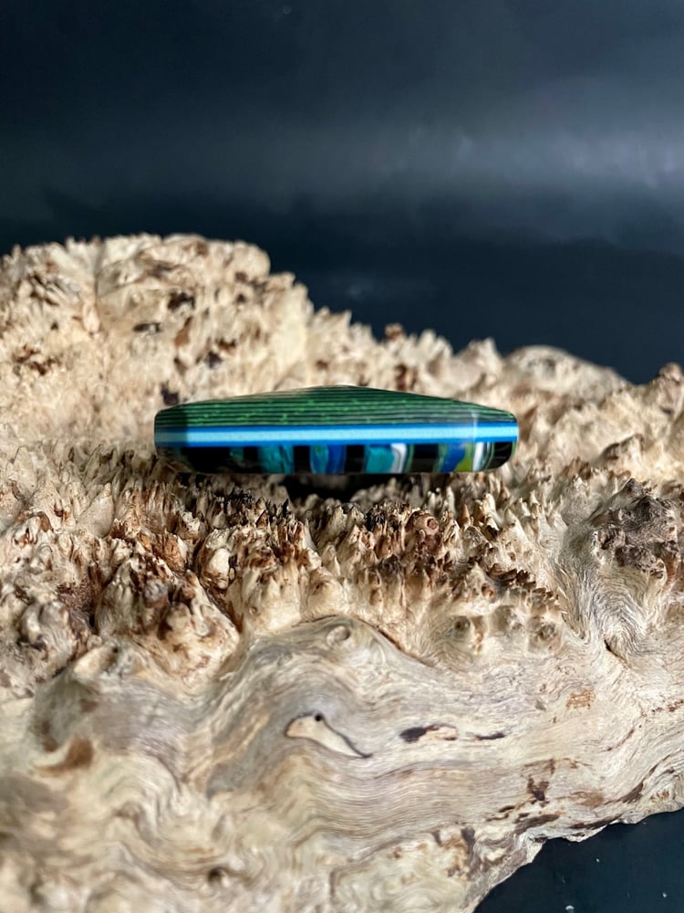 Image of @Kaoticartworks Resin & Carbon Fiber Worry Stone