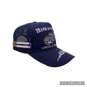 Image of TRANS AUSTRALIAN LIVESTOCK -NAVY TRUCKERS CAP LIMITED EDITION