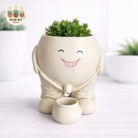 Peeing Planter Pot