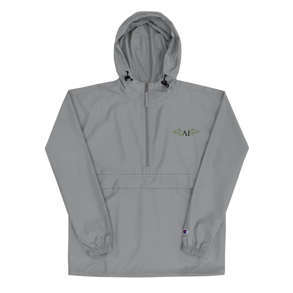 Image of Embroidered (Imahni Intelligence) Champion Packable Jacket