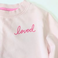 Image 15 of Cat & Jack Long Sleeve 'Heart/Loved' Top Bundle