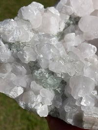 Image 3 of UV Fujian Calcite With Green Fluorite Specimen #890