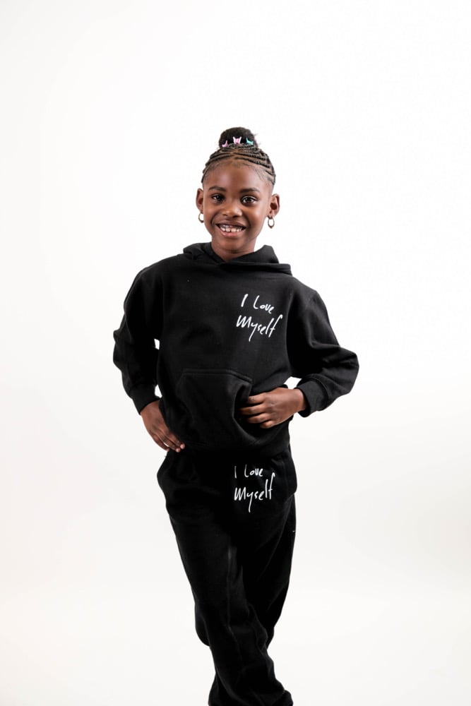Image of Black Youth ILoveMyself Sweatsuit