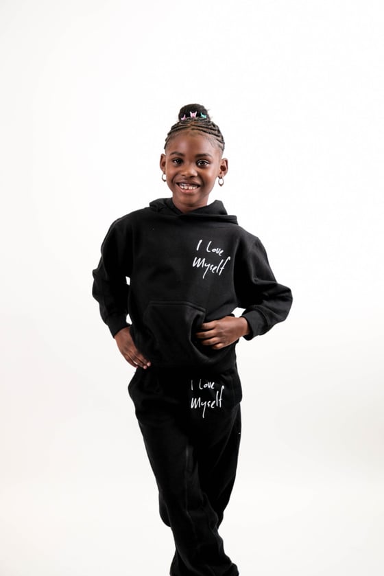 Image of Black Youth ILoveMyself Sweatsuit