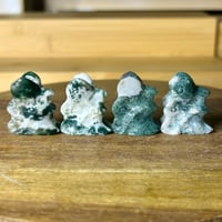 Image 1 of Moss Agate Mini Fairies ($6)