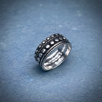 Image 1 of Handmade Strata Ring Sterling Silver