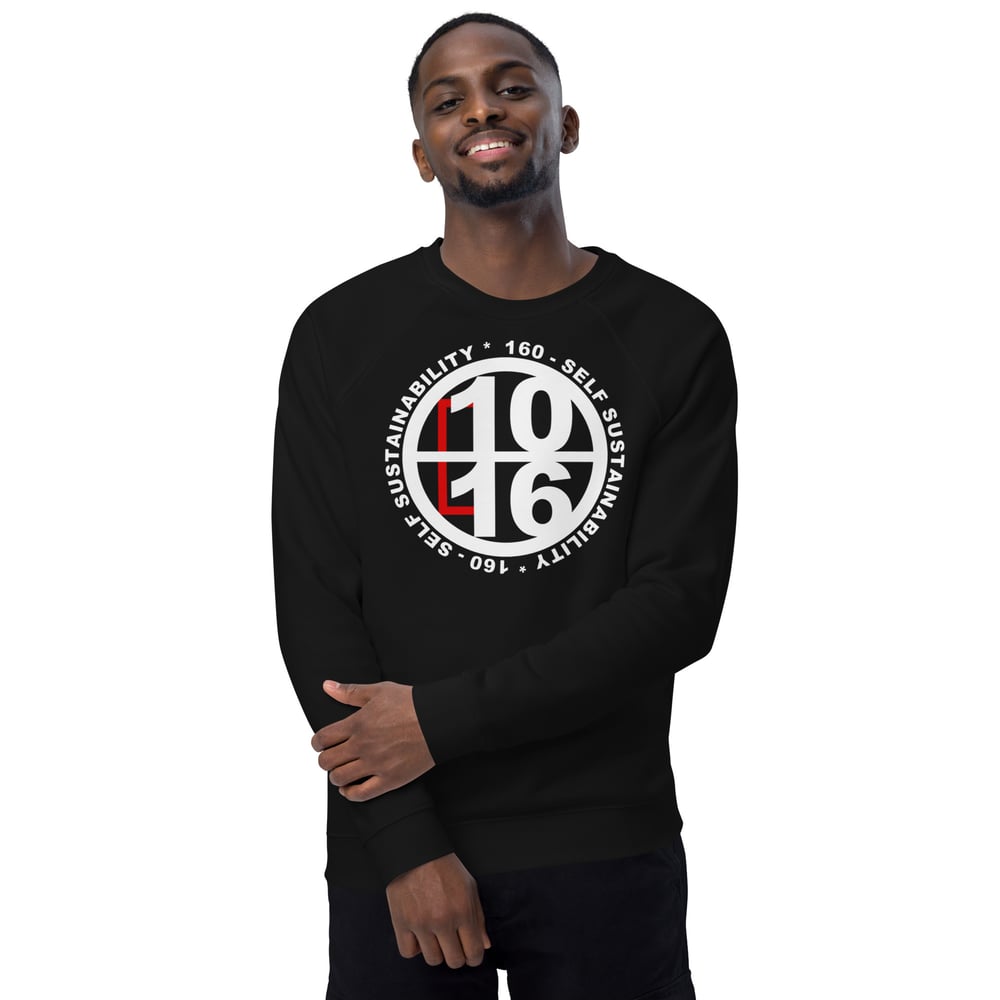 10|16 160 Self Sustainability Unisex organic raglan sweatshirt