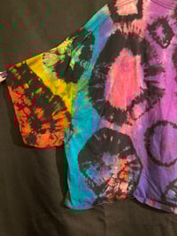 Image 5 of 3XL Party At Your Own Pace CROP TOP Tie Die Shirt  1