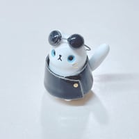 Image 5 of Gojo Cat Ceramic Figurine 4 (Discount Price Due To Imperpection) 