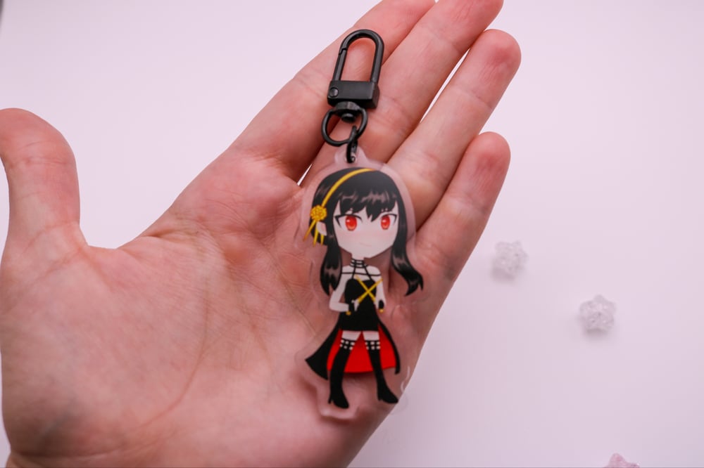 Image of Spyx Fam Yor Acrylic Keychain