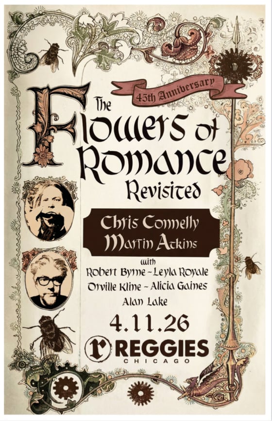 Image of 11x17 Printed Poster - Flowers of Romance Revisited 2026