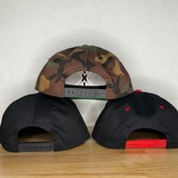Image 3 of Anabolic X Embroidered Snapback Hat