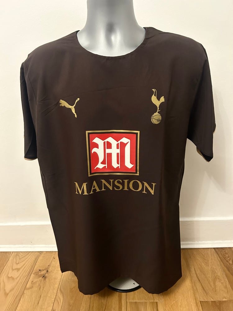 Image of PRE ORDER: Tottenham Hotspur “BERBATOV 9” 2006/07 Third Shirt + UEFA Cup patch (M)
