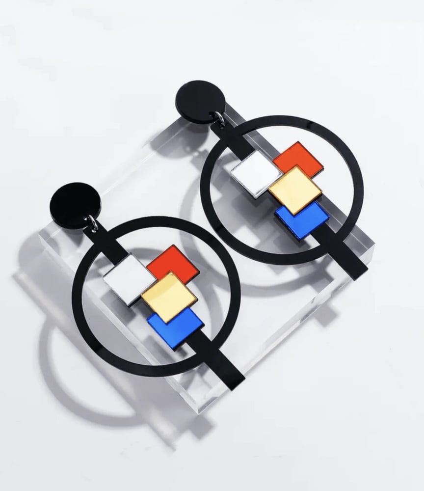 Image of “Geographic Earrings”