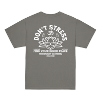 Image 5 of Don't Stress White Print Kids Tee 