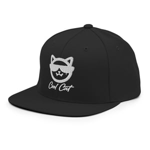 Image of White Cool Cat Snapback