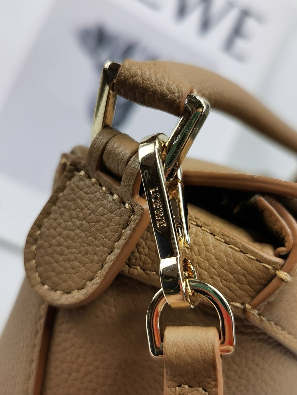 Loewe Grained Leather Puzzle Bag