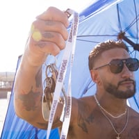 Image 4 of Too High Lanyard (White)