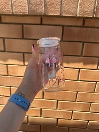 Image 2 of Over Caffeinated Glass Tumbler